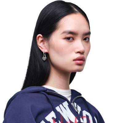THE HEART PADLOCK EARRINGS